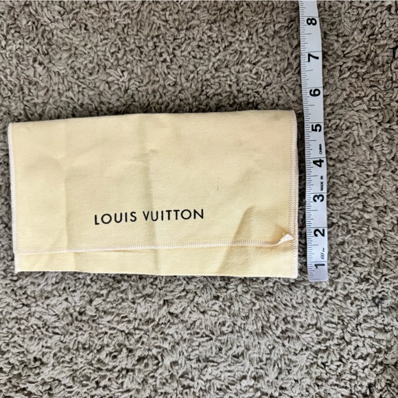 Louis Vuitton Monogram Cream Black Long Dust Cover Bag - Picture 3 of 6